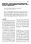 Research paper thumbnail of Kinetic, isotherm and thermodynamics investigation on adsorption of divalent copper using agro-waste biomaterials, Musa acuminata, Casuarina equisetifolia L. and Sorghum bicolor