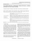 Research paper thumbnail of Novel Hybrid Molecules of Isoxazole Chalcone Derivatives: Synthesis and Study of in vitro Cytotoxic Activities