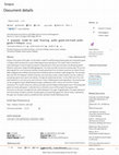 Research paper thumbnail of A proposed model for waqf financing public goods and mixed public goods in Malaysia