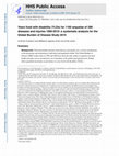 Research paper thumbnail of Years lived with disability (YLDs) for 1160 sequelae of 289 diseases and injuries 1990–2010: a systematic analysis for the Global Burden of Disease Study 2010