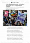 Research paper thumbnail of Chile’s new president visits Argentina in first foreign trip to rebuild regional relations Courthouse News Service