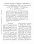 Thermodynamic conditions during growth determine the magnetic anisotropy in epitaxial thin-films of La0.7Sr0.3MnO3 Cover Page