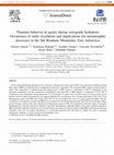 Research paper thumbnail of Titanium behavior in quartz during retrograde hydration: Occurrence of rutile exsolution and implications for metamorphic processes in the Sør Rondane Mountains, East Antarctica