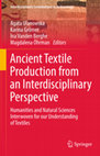 Research paper thumbnail of A. Ulanowska, K. Grömer, I. Vanden Berghe & M. Öhrman eds, Ancient Textile Production from an Interdisciplinary Perspective. Humanities and Natural Sciences Interwoven for our Understanding of Textiles, 2022, cover and the book matter