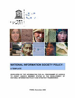 Research paper thumbnail of “Public Policies for Information Society. A Template”