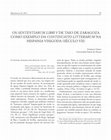 Research paper thumbnail of Os sententiarum libri V de taio de zaragoza como exemplo da continuatio litterarum na hispania visigoda (século VII)