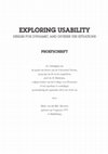 Exploring usability Cover Page