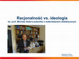 Research paper thumbnail of Racjonalność vs. ideologia ks. prof. Michała Hellera polemika z materializmem dialektycznym-Warszawa 2022