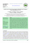 Research paper thumbnail of Phosphate Nasiglasses ! ! Structural investigations ! ! Density , PXRD , DTA ! ! EPR spectroscopy ! !