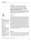 Research paper thumbnail of Frequent or scarce? Damage to flight–enabling body parts in bats (Chiroptera)