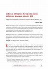 Índios e africanos livres nas obras públicas, Manaus, Século XIX Cover Page