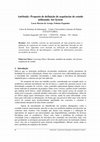 Research paper thumbnail of AntStudy: Proposta de definição de sequências de estudo utilizando Ant System