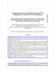 Research paper thumbnail of Comparison between early and delayed images of 67Ga scintigraphy for evaluation of recurrent lymphoma