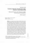 Research paper thumbnail of Introducción. Economía conductista y derecho penal: nudges, disuasión e interdisciplinariedad