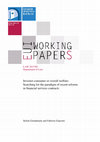 Research paper thumbnail of Investor-Consumer or Overall Welfare: Searching for the Paradigm of Recent Reforms in Financial Services Contracts