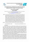 Research paper thumbnail of Accounting Practices and Performance of Oil and Gas Industry (Upstream Sector) in Nigeria: An Empirical Analysis