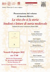 Research paper thumbnail of La vita che si fa storia Studiosi e letture di storia medievale, con un'intervista all'autore