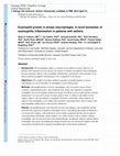 Research paper thumbnail of Eosinophil protein in airway macrophages: A novel biomarker of eosinophilic inflammation in patients with asthma