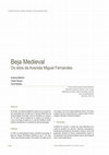 [2008] Beja Medieval – os silos da Avenida Miguel Fernandes Cover Page