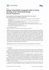 Research paper thumbnail of Energy Vulnerability Composite Index in Social Housing, from a Household Energy Poverty Perspective