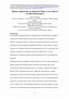 Research paper thumbnail of Human capital in the eco-innovative firms: a case study of eco-innovation projects