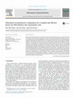 Research paper thumbnail of Fabrication of piezoelectric components for a tunable and efficient device for DNA delivery into mammalian cells