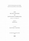 Ch. Orsenigo, Su una collezione lombarda recentemente acquisita dal Museo di Crema, in A. Di Natale - C. Basile (a cura di), Atti del XIX Convegno di Egittologia e Papirologia, Siracusa 1-4 ottobre 2020, Siracusa 2022, pp. 143-152. Cover Page