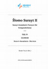 Research paper thumbnail of Šlomo Surayt II – Glossar