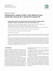 Research paper thumbnail of Nondestructive Analysis of Silver Coins Minted in Taras (South Italy) between the V and the III Centuries BC