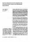 Research paper thumbnail of Distinction between the common symptoms of the phosphate-depletion syndrome and glucocorticoid-induced disease