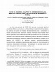 Research paper thumbnail of COVID-19: Esquema Analítico De Dinámicas Sociales, Impactos y Retos Para Las Políticas De Desarrollo Social