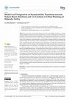 Research paper thumbnail of Multi-Level Perspective on Sustainability Transition towards Nature-Based Solutions and Co-Creation in Urban Planning of Belgrade, Serbia