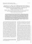 Identification of a Major Cyclic AMP-Dependent Protein Kinase A Phosphorylation Site within the Cytoplasmic Tail of the Low-Density Lipoprotein Receptor-Related Protein: Implication for Receptor-Mediated Endocytosis Cover Page