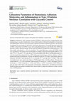 Research paper thumbnail of Laboratory Parameters of Hemostasis, Adhesion Molecules, and Inflammation in Type 2 Diabetes Mellitus: Correlation with Glycemic Control