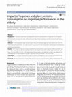 Research paper thumbnail of Impact of legumes and plant proteins consumption on cognitive performances in the elderly