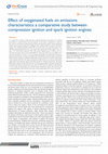 Research paper thumbnail of Effect of oxygenated fuels on emissions characteristics: a comparative study between compression ignition and spark ignition engines