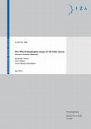 Research paper thumbnail of Who wins? Evaluating the impact of UK public sector pension scheme reforms