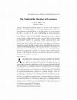 Research paper thumbnail of The Trinity in the Theology of Economics