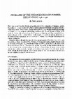 Research paper thumbnail of Problems of the Urbanization of Pompeii: Excavations 1980–1981