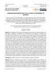 Research paper thumbnail of Consumer Behavior Related to Salt Intake in the Republic of Moldova