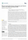 Research paper thumbnail of Dynamic Sustainability, Resource Management, and Collective Action on Two Atolls in the Remote Pacific