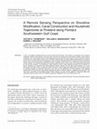 Research paper thumbnail of A Remote Sensing Perspective on Shoreline Modification, Canal Construction and Household Trajectories at Pineland along Florida's Southwestern Gulf Coast