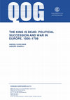 The King is Dead: Political Succession and War in Europe, 1000–1799 Cover Page