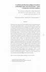 Research paper thumbnail of A estilística da literatura indígena brasileira: a alteridade como crítica do presente – sobre a noção de eu-nós lírico-político