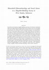 Research paper thumbnail of Household Ethnoarchaeology and Social Action in a Megalith-Building Society in West Sumba, Indonesia