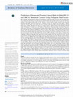 Research paper thumbnail of Prediction of Breast and Prostate Cancer Risks in Male BRCA1 and BRCA2 Mutation Carriers Using Polygenic Risk Scores