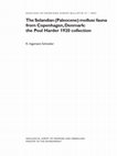 Research paper thumbnail of The Selandian (Paleocene) mollusc fauna from Copenhagen, Denmark: the Poul Harder 1920 collection