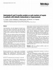 Research paper thumbnail of Interleukin-6 and C-reactive protein as early markers of sepsis in patients with diabetic ketoacidosis or hyperosmosis