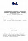 Robotique éducative et constitution de communs de la connaissance dans les FabLabs : un enjeu fondamental pour le développement Cover Page