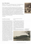 Research paper thumbnail of Vor 100 Jahren. Beginn einer archäologischen Großgrabung auf dem Goldberg im Nördlinger Ries